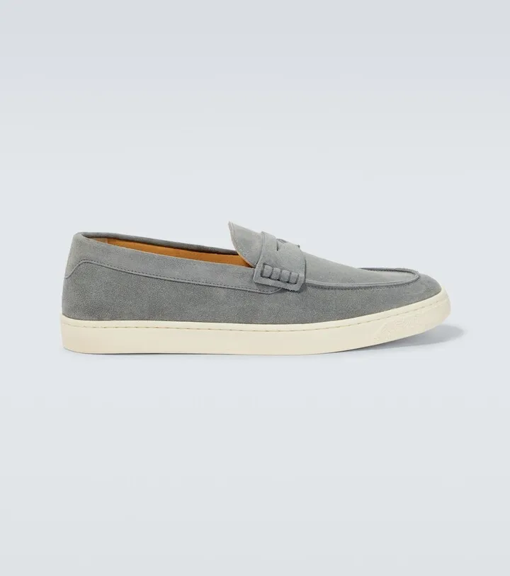 Suede loafers