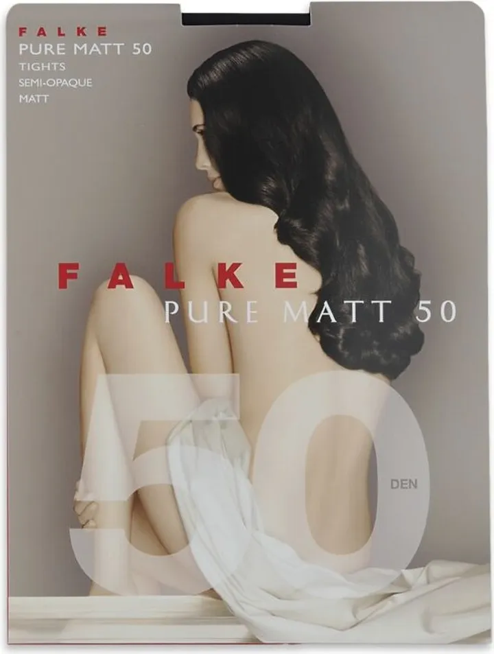 Falke Falke Pure Matt 50 Tight Black