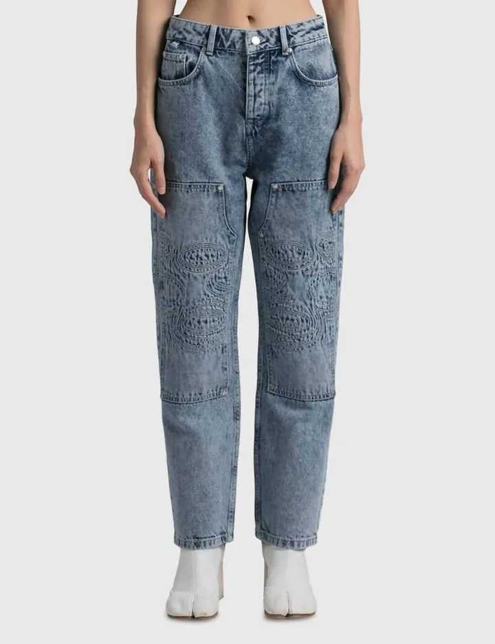 Hockney Denim in Blue
