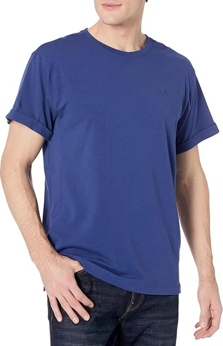 Tommy Bahama Cotton Modal Tee (Navy Blue) Men's Pajama