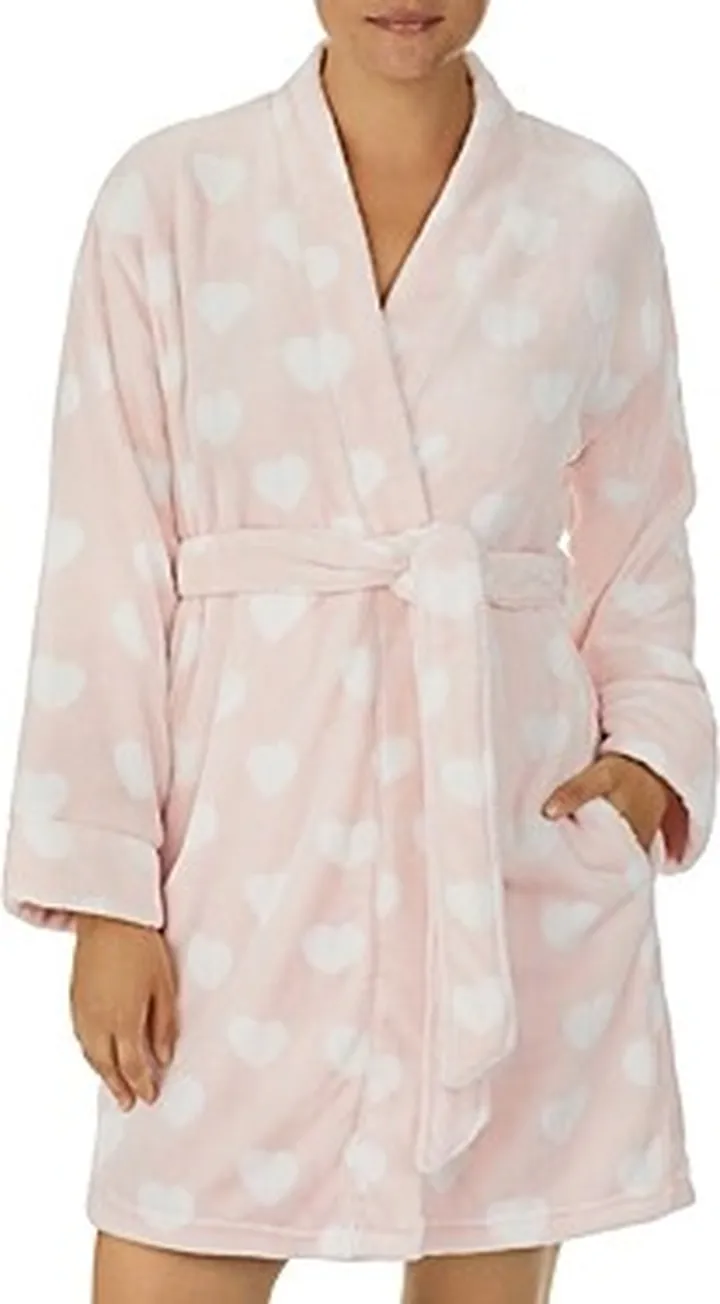 kate spade new york Long Sleeve Printed Robe