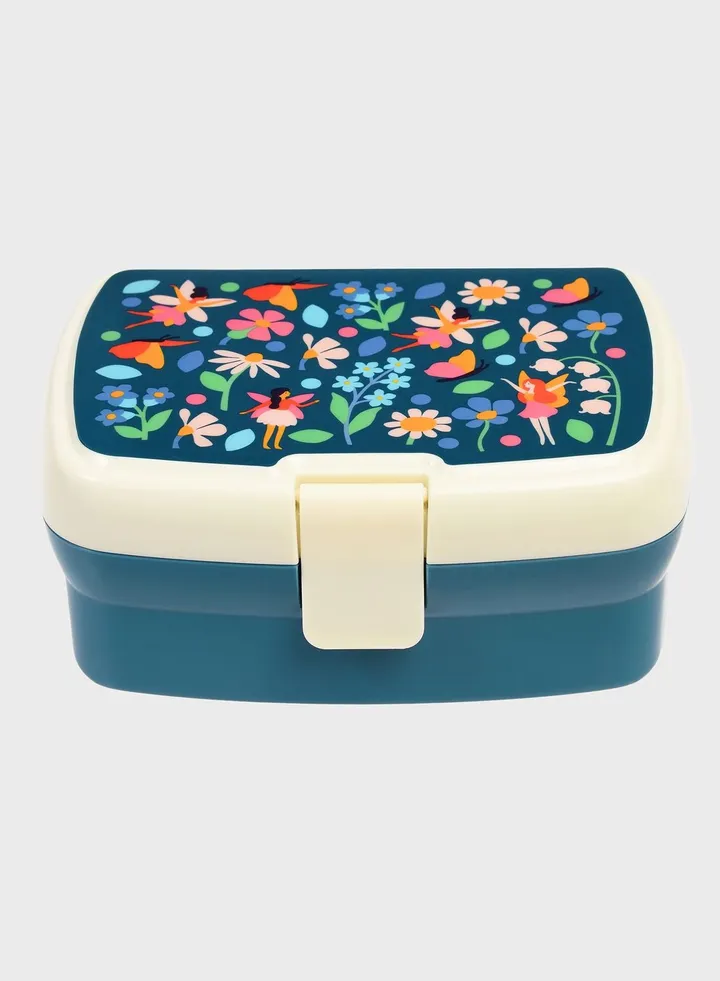Fairies In The Garden Lunch Box With Tray