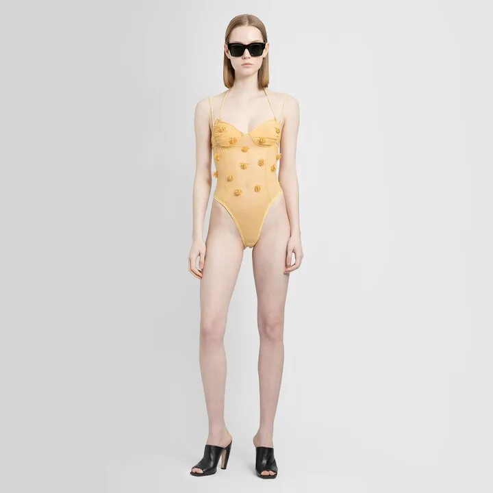 Jacquemus Woman Orange Bodysuits