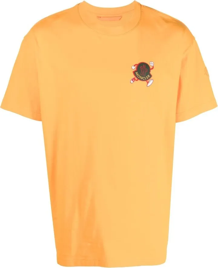 logo-print cotton T-shirt