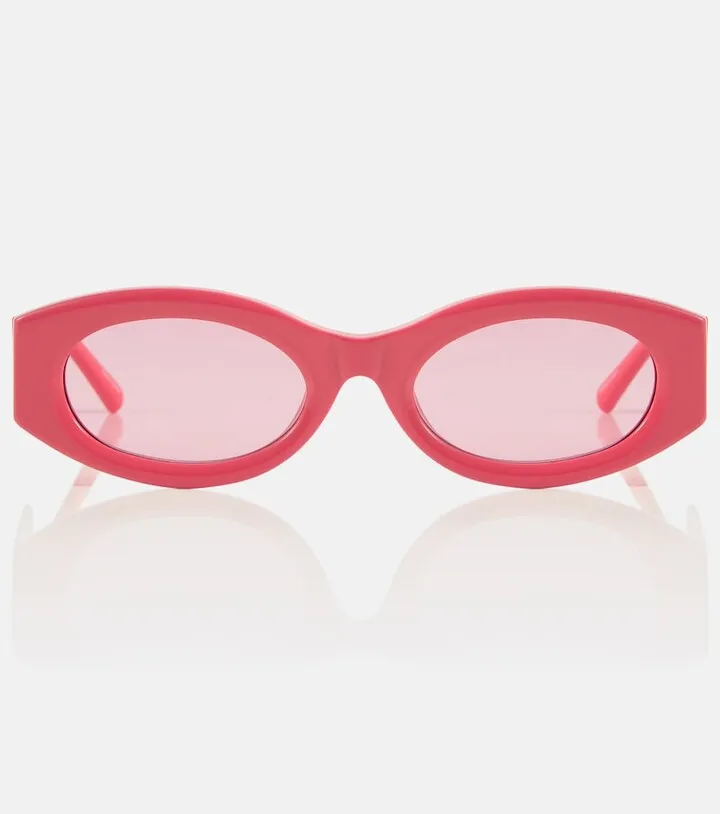 Berta oval sunglasses