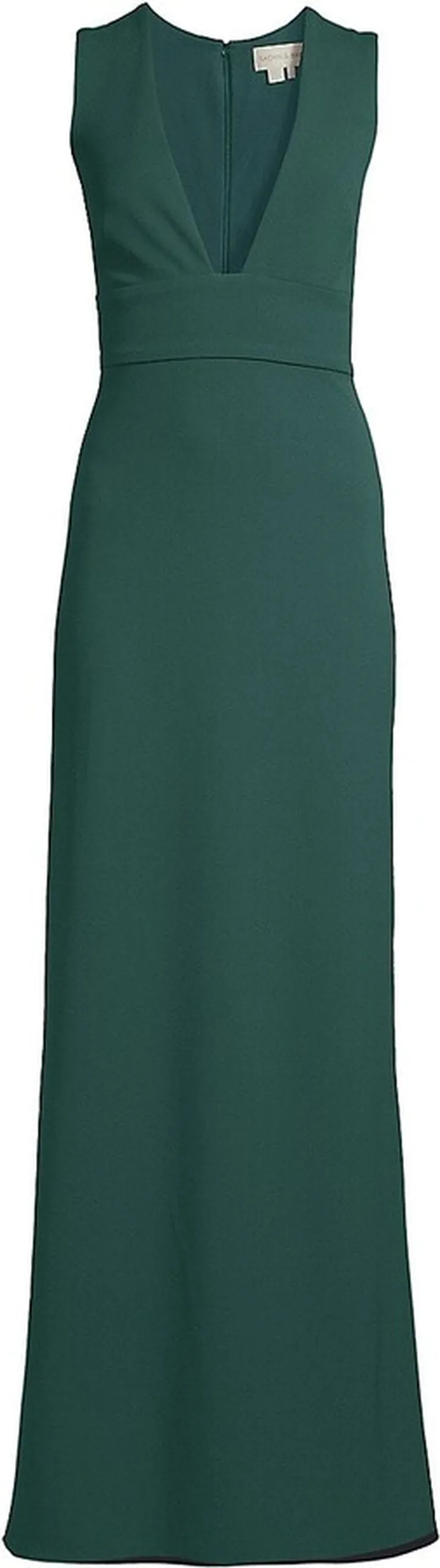 Loretta Stretch Crepe Sleeveless Gown