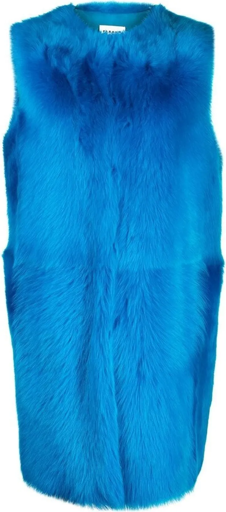 Sleeveless Shearling Coat