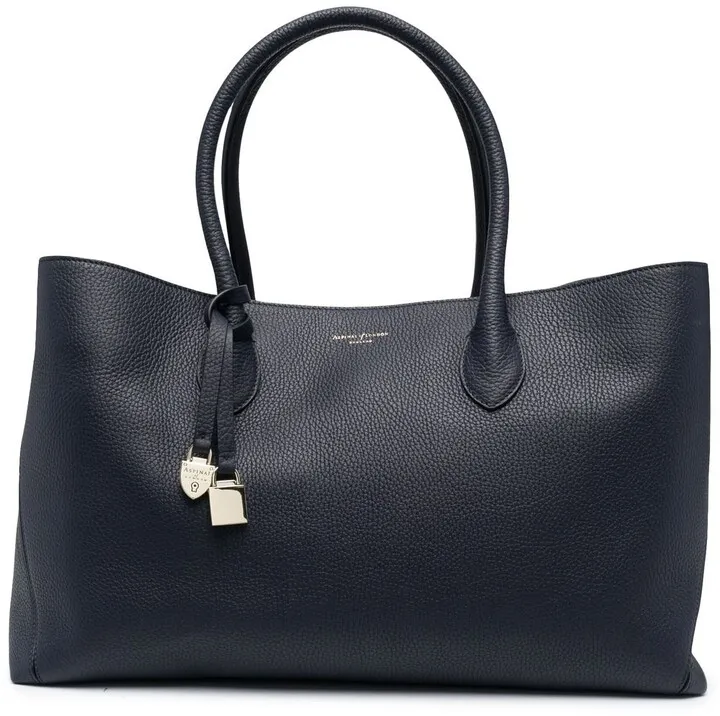 London pebbled tote bag
