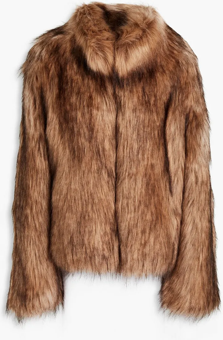 Fur Delish faux fur jacket