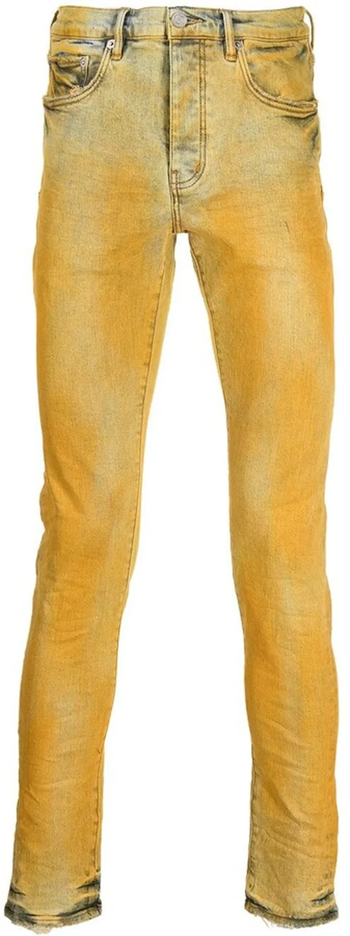 Dyed Mid-Rise Skinny Jeans