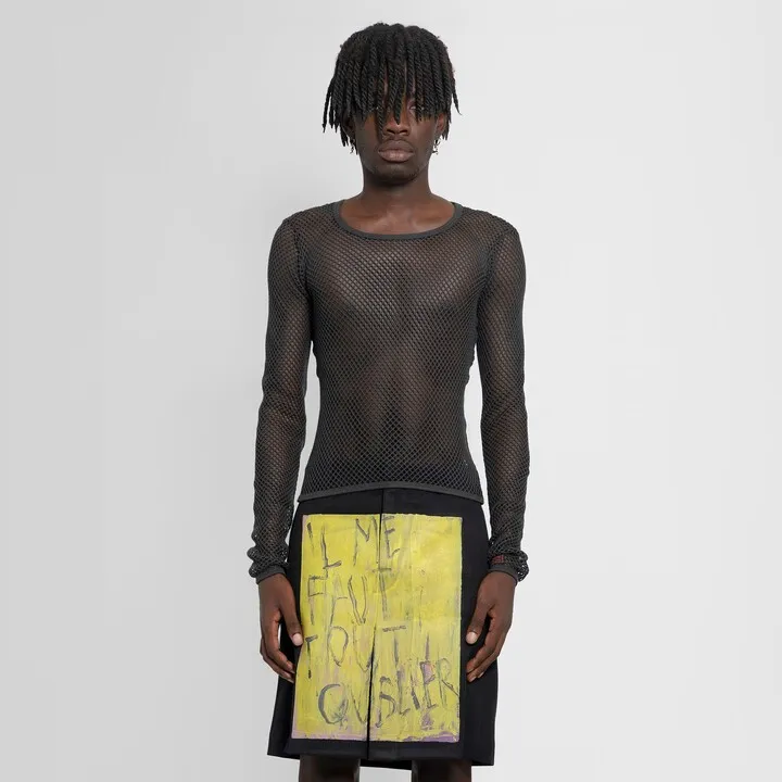 Raf Simons Man Black T-Shirts