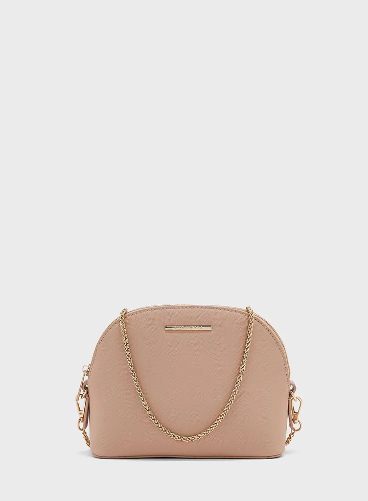 Top Zip Crossbody Bag