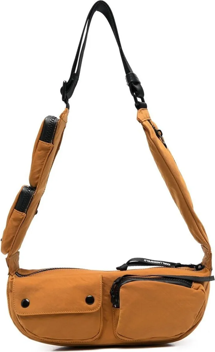Logo-Patch Crossbody Bag