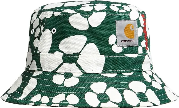 x Carhartt floral-jacquard bucket hat