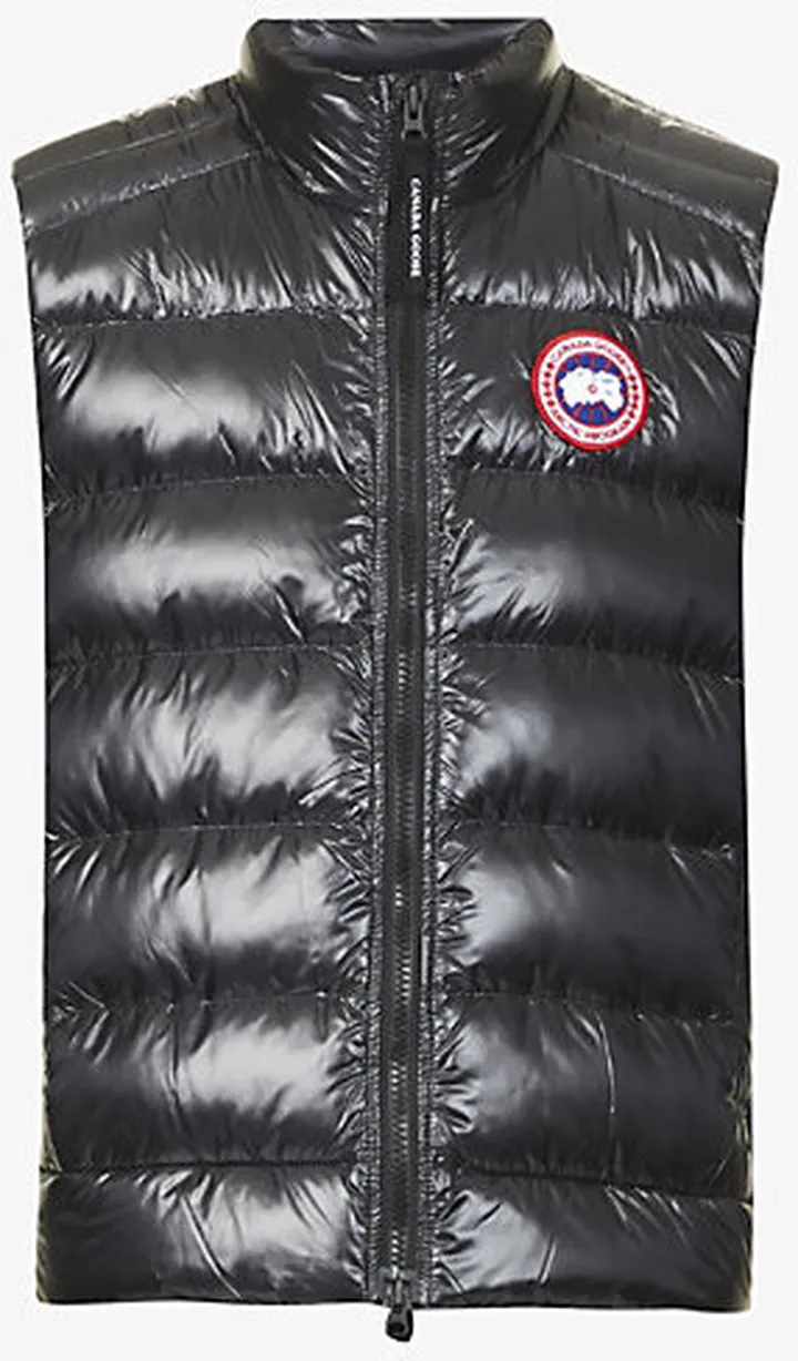 ens Carbon Crofton Quilted Funnel-neck Recycled-nylon Gilet