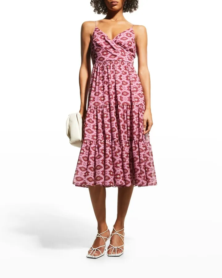 Dalia Chiffon Midi Dress