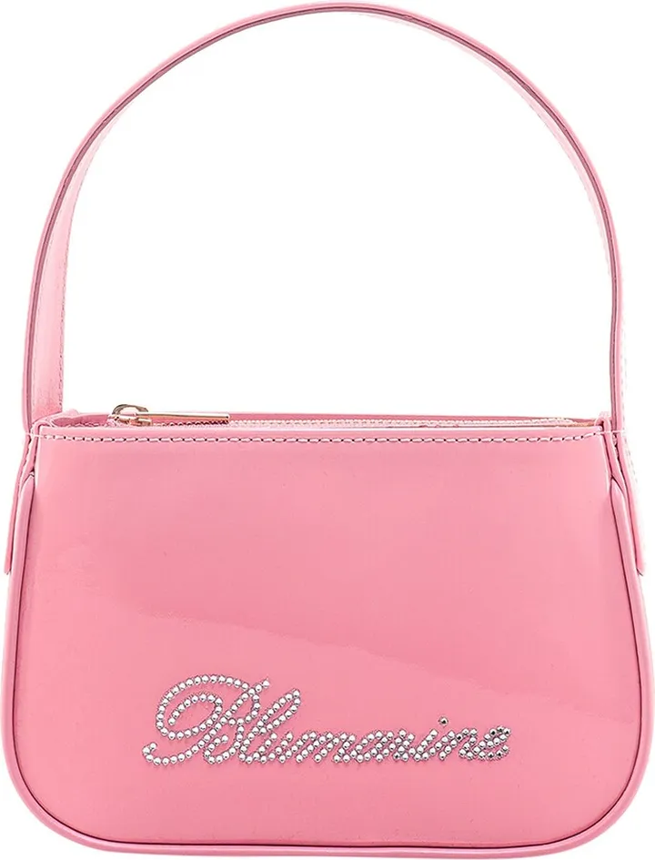 Patent leather handbag