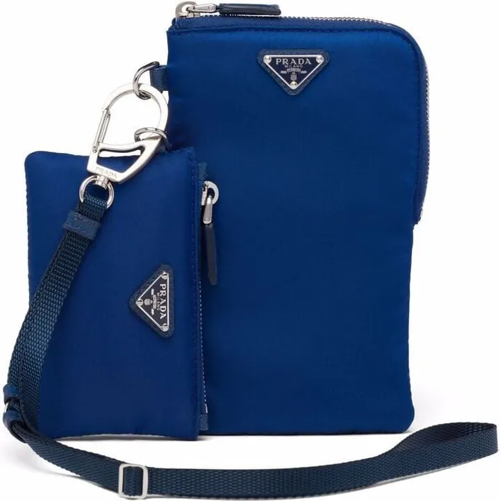 Re-Nylon pouch lanyard