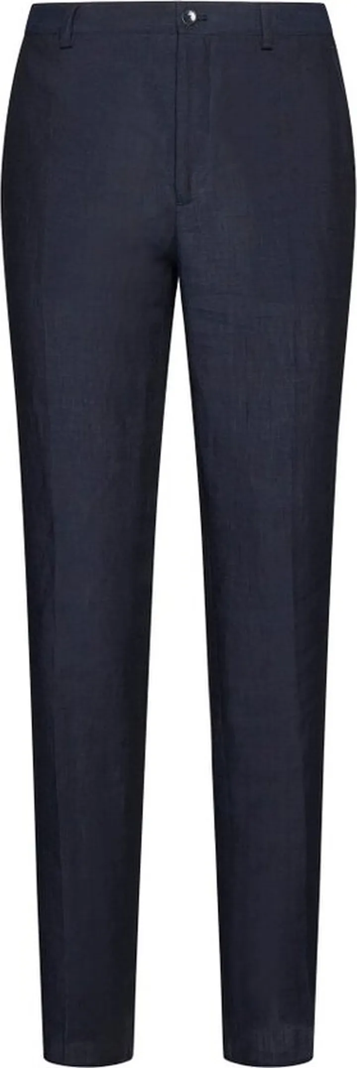 Etro High-Waist Straight-Leg Pants