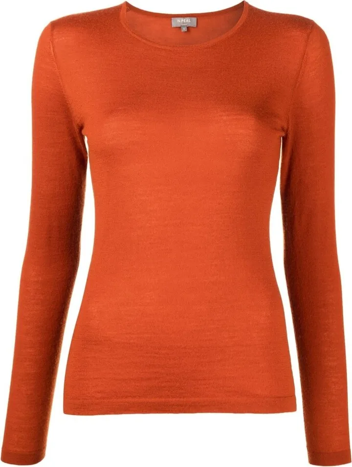 Long-Sleeved Cashmere Top