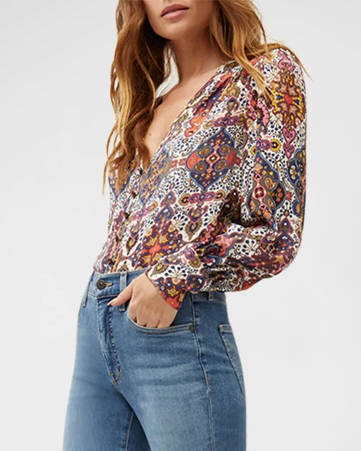 Sura Printed Blouse