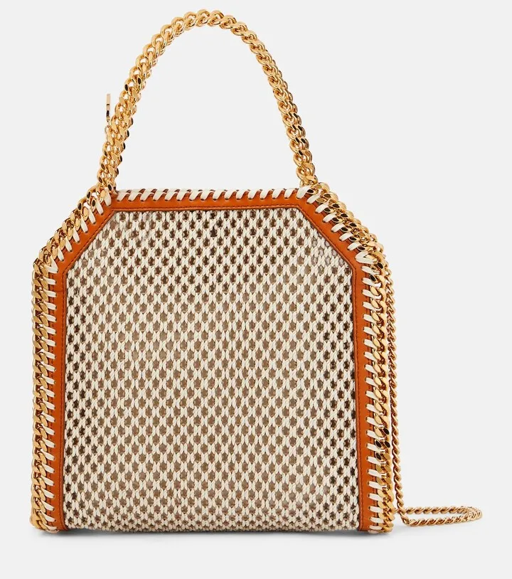 Falabella Mini crochet shoulder bag