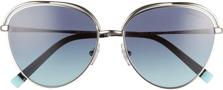 Phantos 58mm Gradient Round Sunglasses
