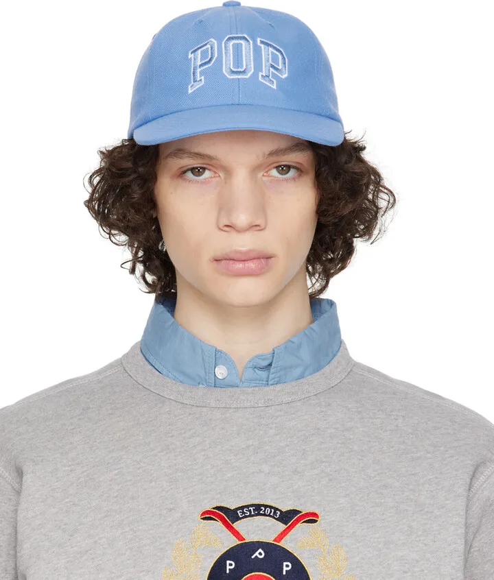 Pop Trading Company Blue Arch Cap
