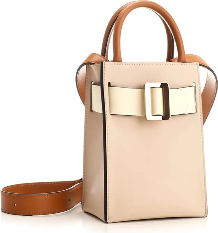 Boyy Bobby Tourist Color-Block Buckle Tote Bag