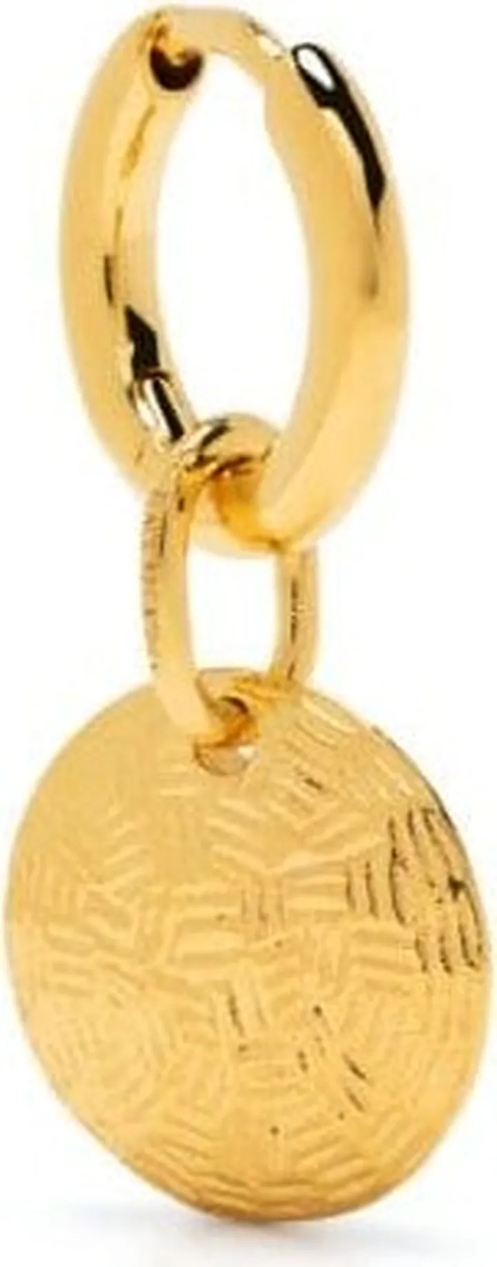 Tan Huggie Earring