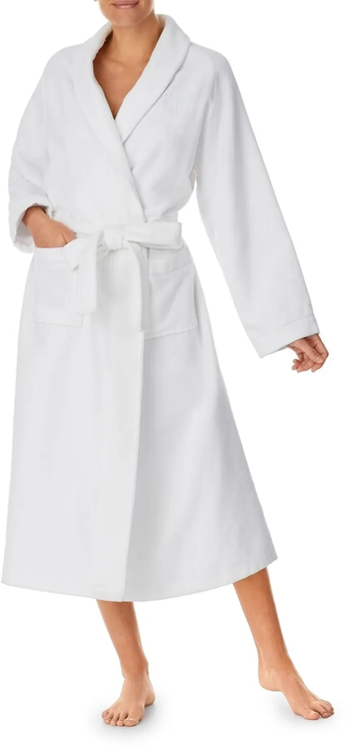 The Spa Terry Velour Robe