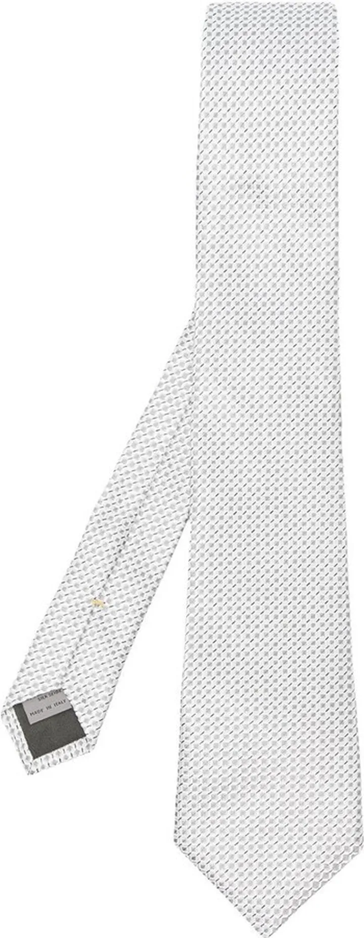 Polka-Dot Silk Tie