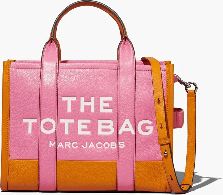 The Colorblock Medium Tote Bag - Candy Pink Multi