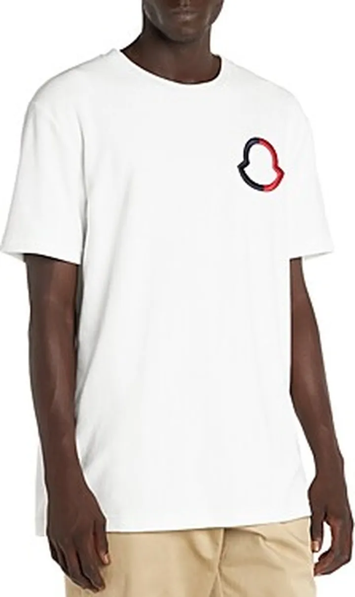 Moncler Embroidered Logo Tee