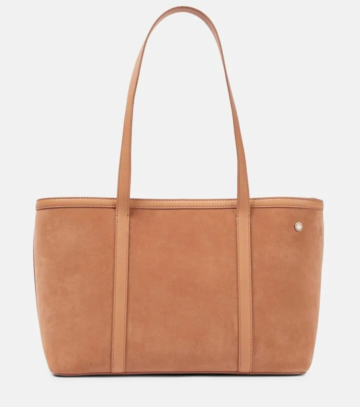 Carry Everything Medium suede tote