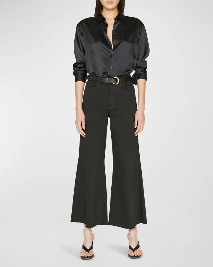 Le Palazzo Crop Jeans