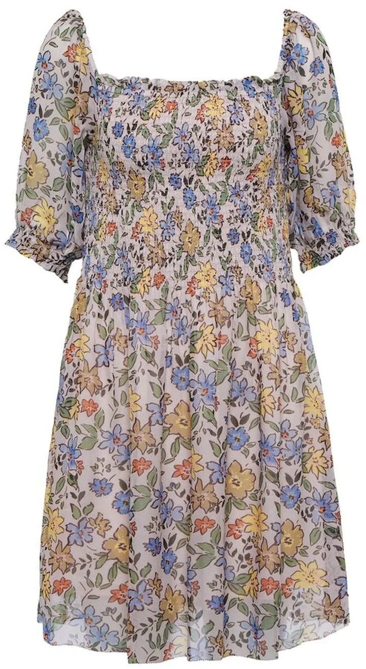 Estelle floral crepe minidress