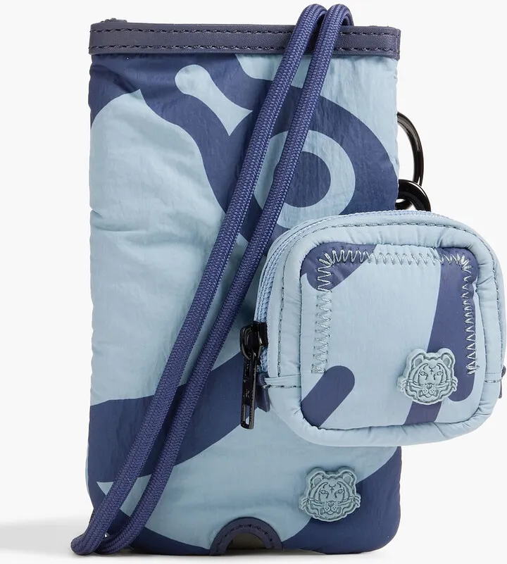 Printed shell phone pouch