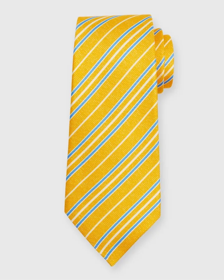 Men's Stripe Silk Tie