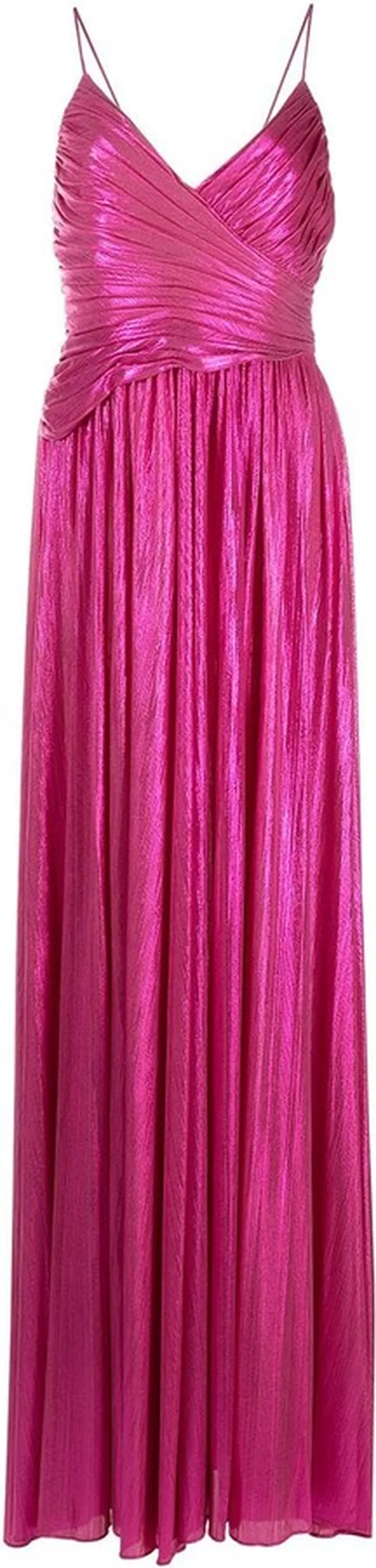 Doss pleated gown