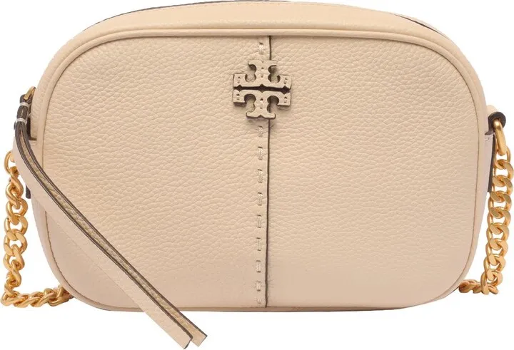 Tory Burch McGraw Logo Patch Camera bag