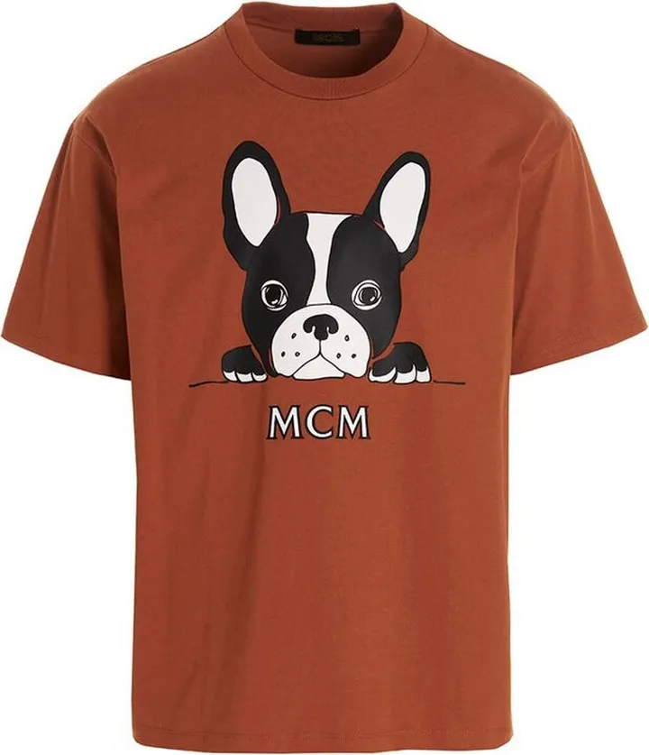 MCM Graphic-Printed Crewneck T-Shirt