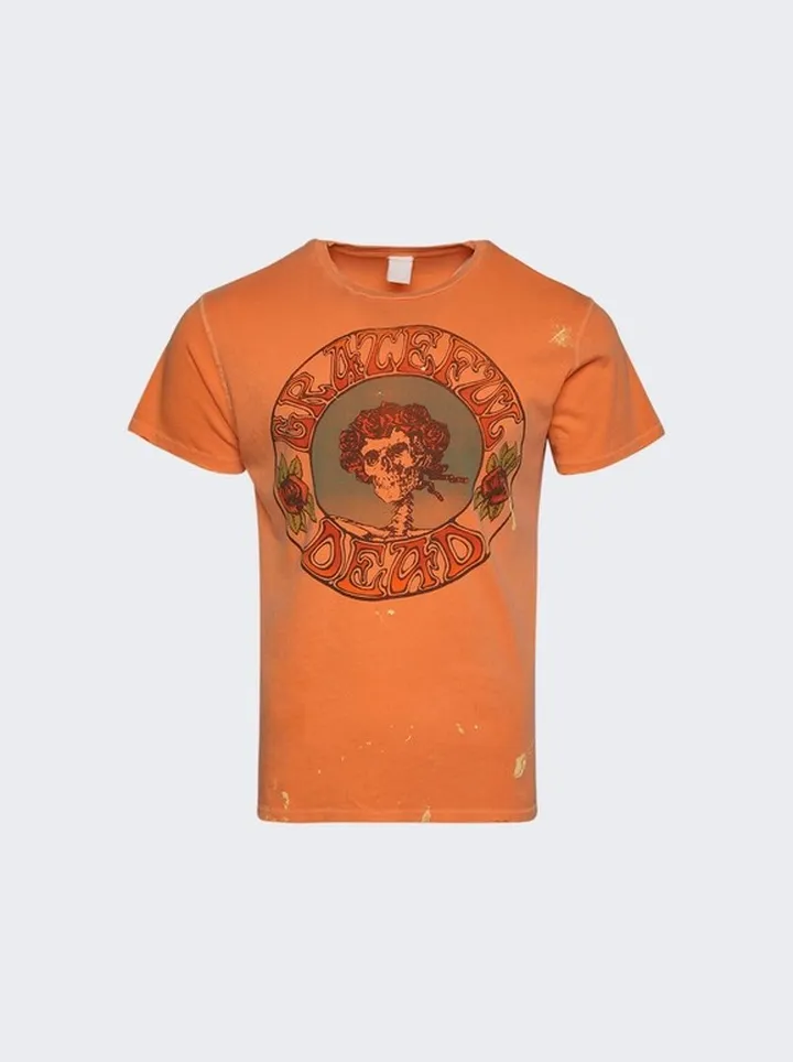 Grateful Dead T-Shirt Orange Glow