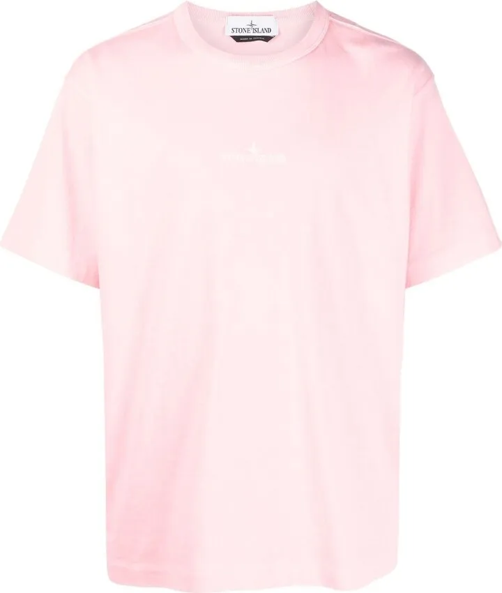 embroidered-logo T-shirt