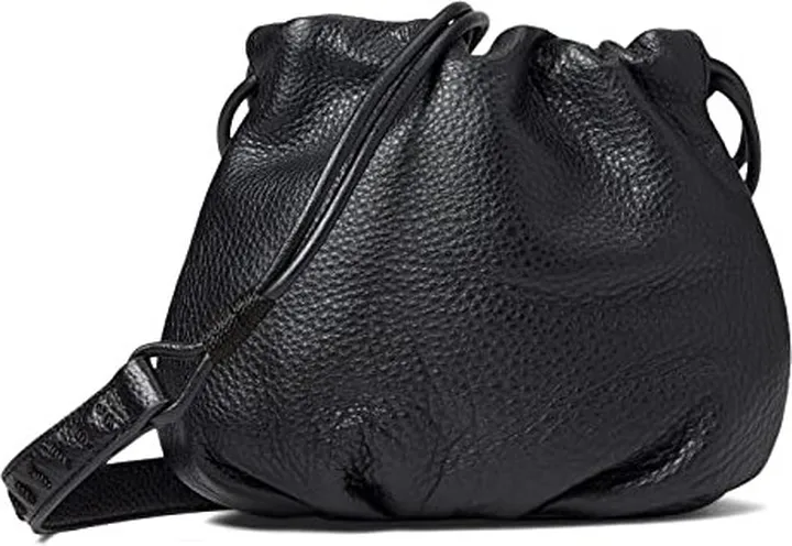 The Sak Lorelie Mini Crossbody (Black) Handbags