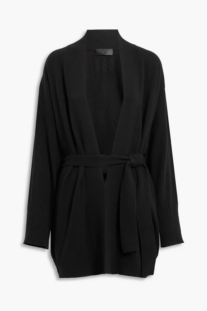 Mackenzie belted cashmere cardigan