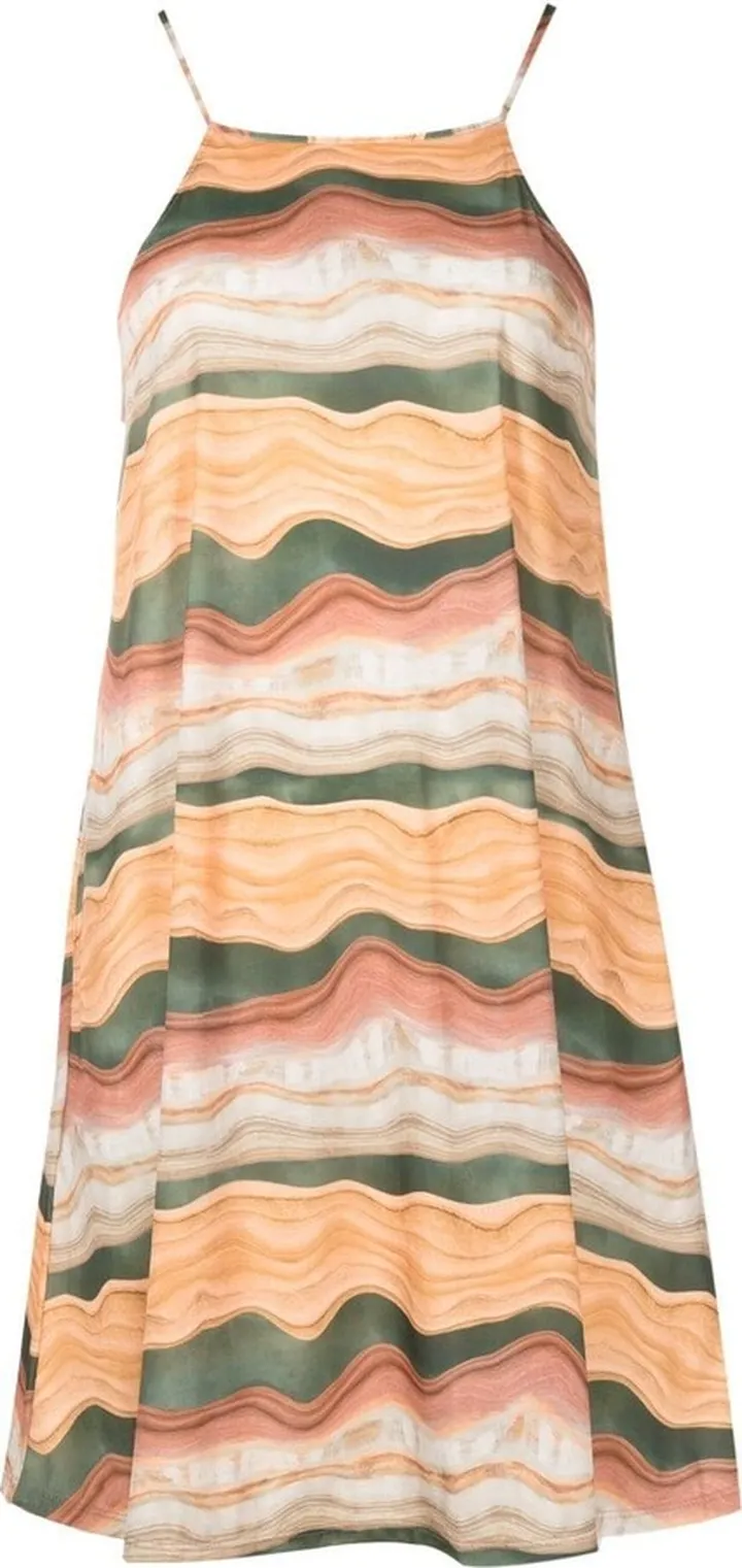 Isis square-neck mini dress