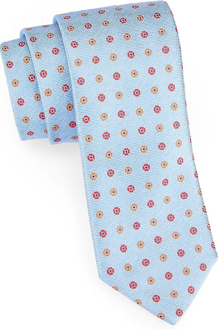 Medallion Silk Tie