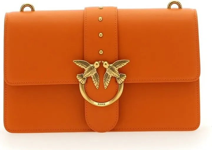 Pinko Love Icon Foldover Crossbody Bag