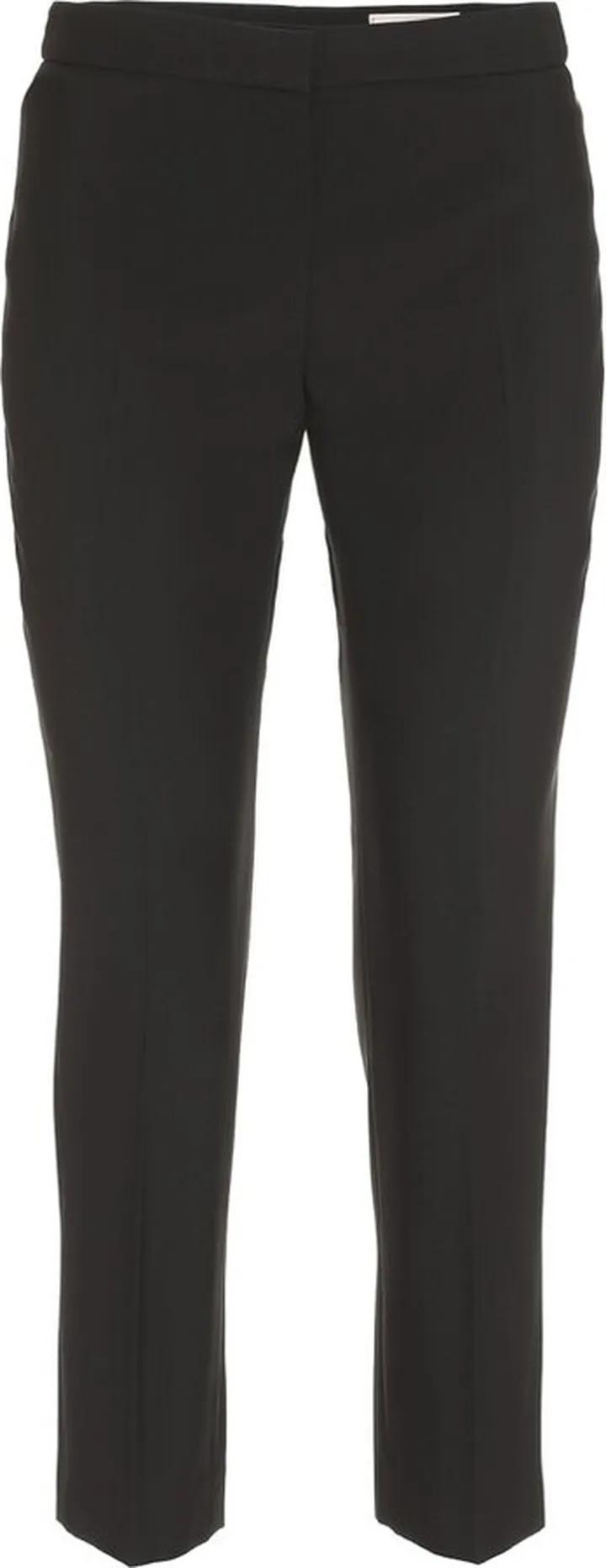 Alexander McQueen Cropped Slim Cut Trousers